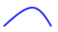 A blue curved line on a black background AI-generated content may be incorrect.