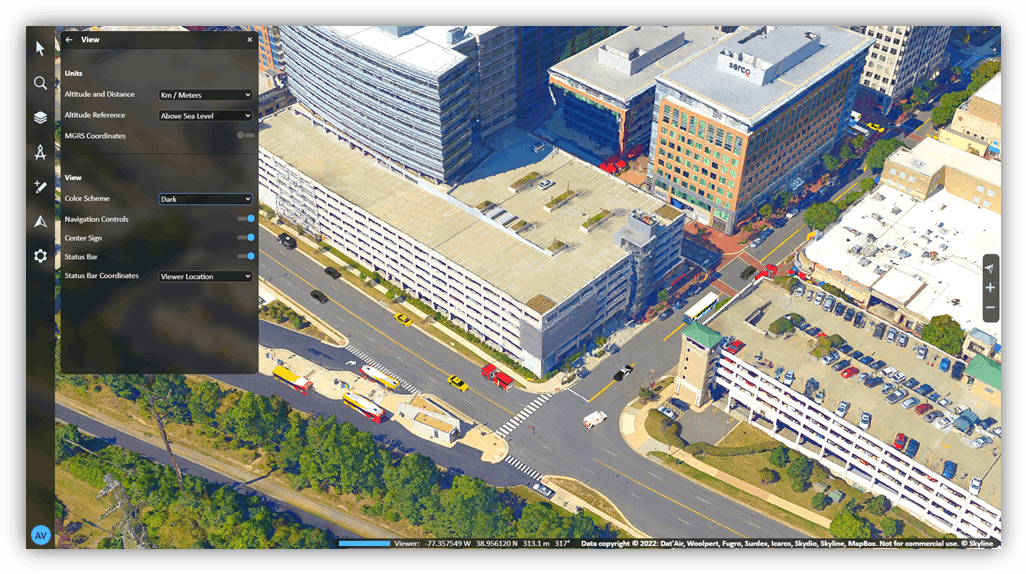 A aerial view of a city AI-generated content may be incorrect.