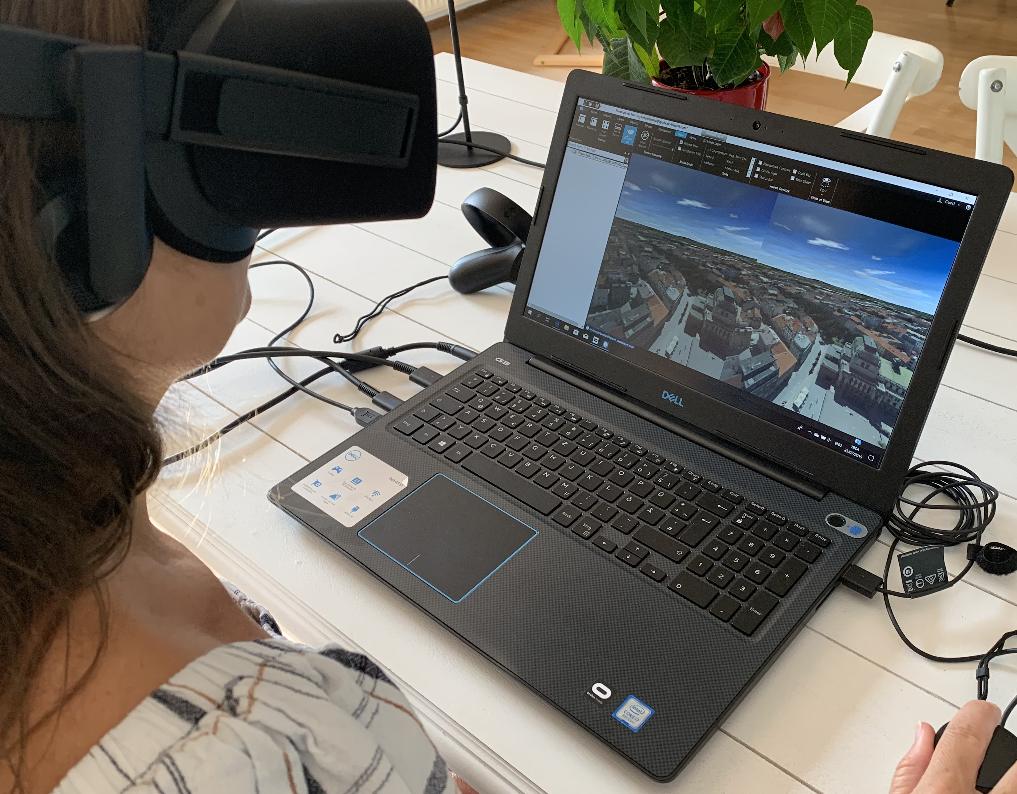 Using Occulous Rift VR with Skyline TerraExplorer Pro