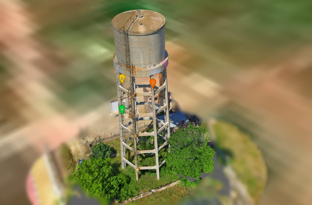Water tower inspection